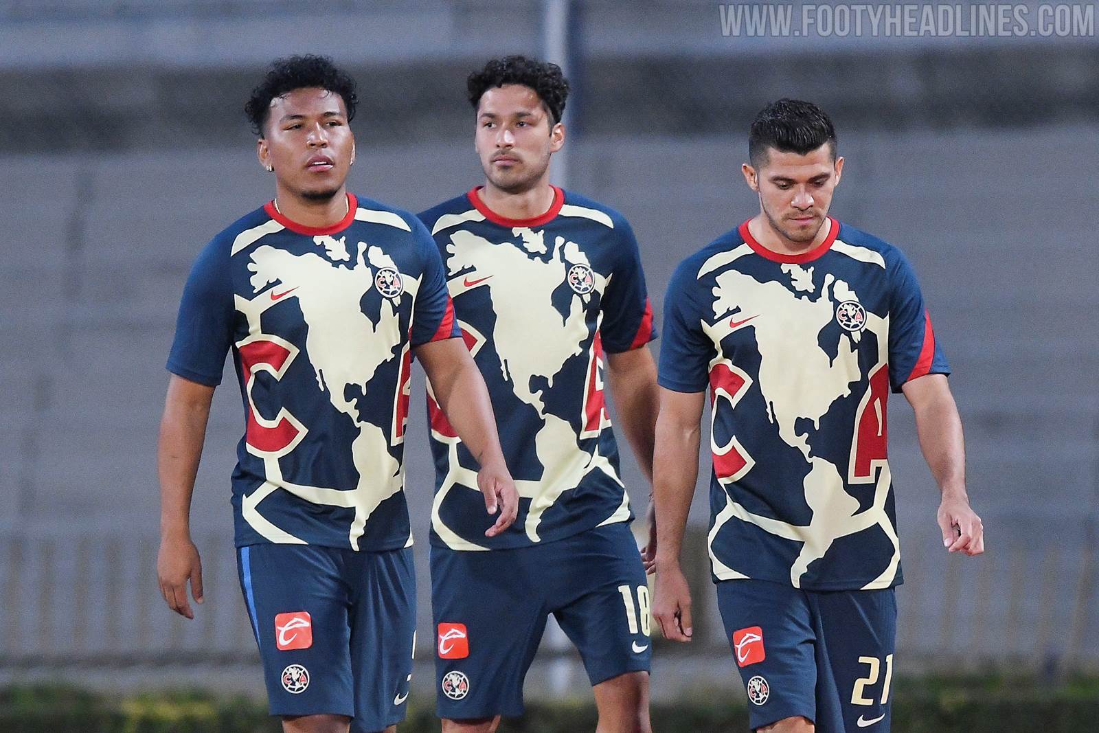 Club america hot sale training jersey 2020